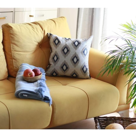 Homeroots 17 x 17 in. Jacquard Chic Decorative Throw Pillow Cover 355618